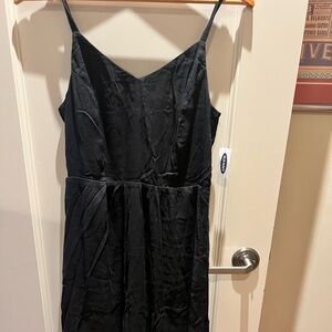 Old Navy Black Spaghetti Strap Dress | M